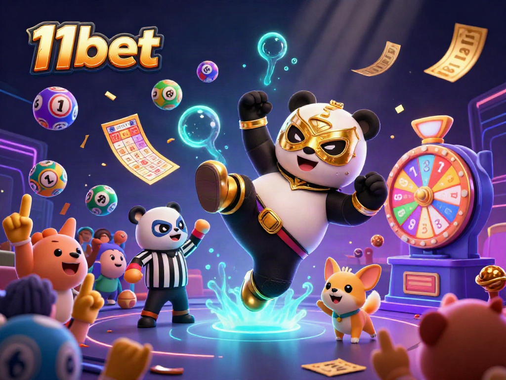 Experience thrilling gaming moments with 11bet, featuring vibrant scenes of excitement and fun.