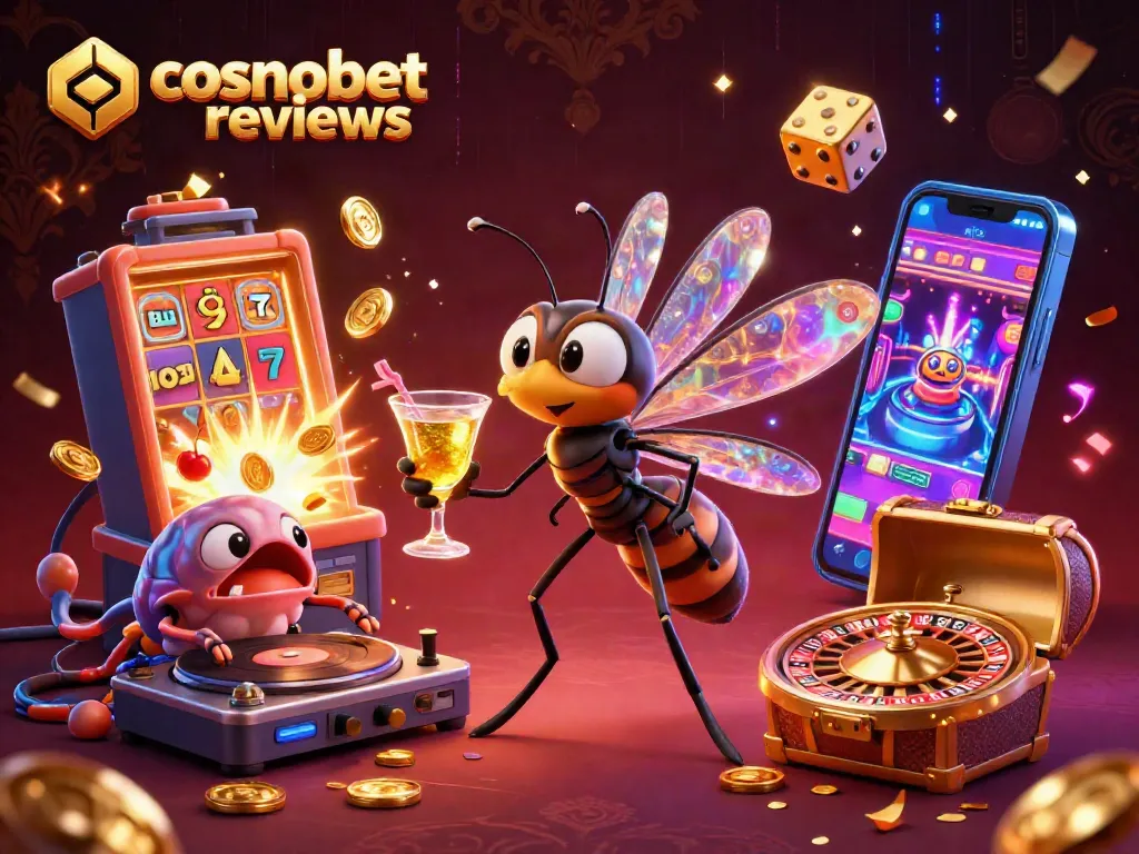 Experience fun and excitement with cosmobet reviews at a vibrant casino scene full of action!