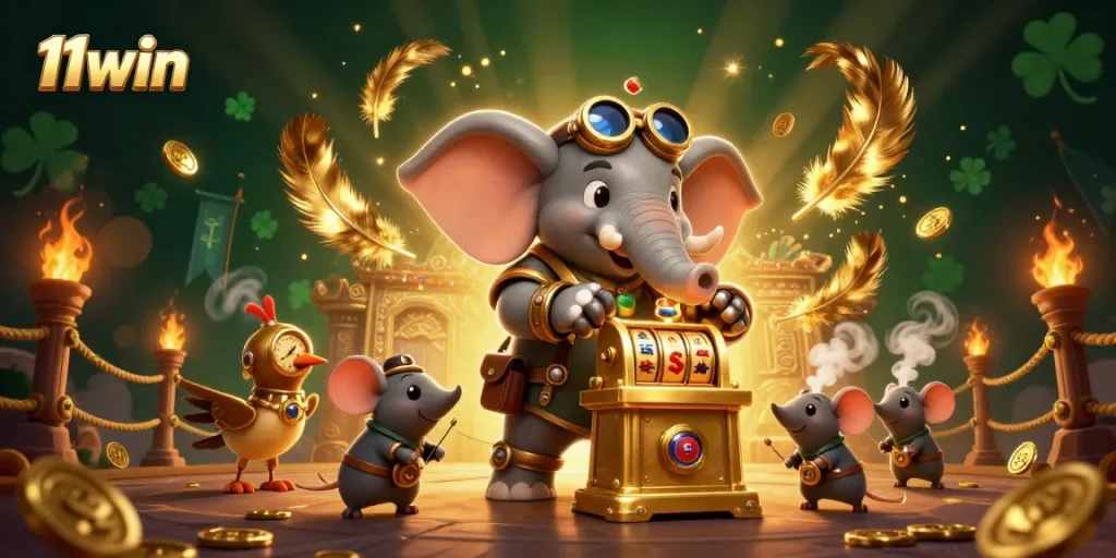 Spin and win at 11win with steampunk fun and vibrant casino action!