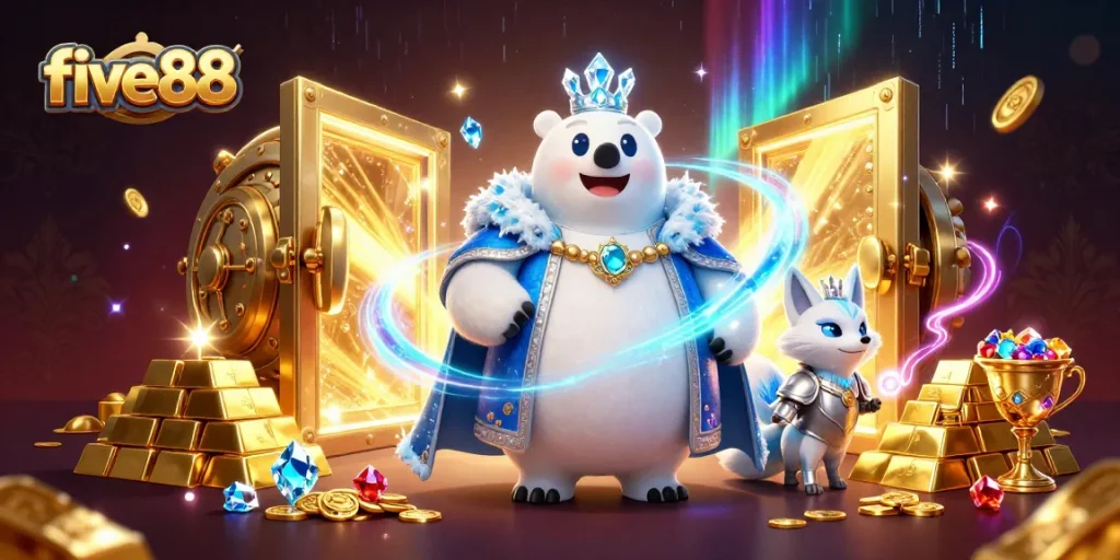Join the five88 online casino adventure featuring dynamic characters and treasures.