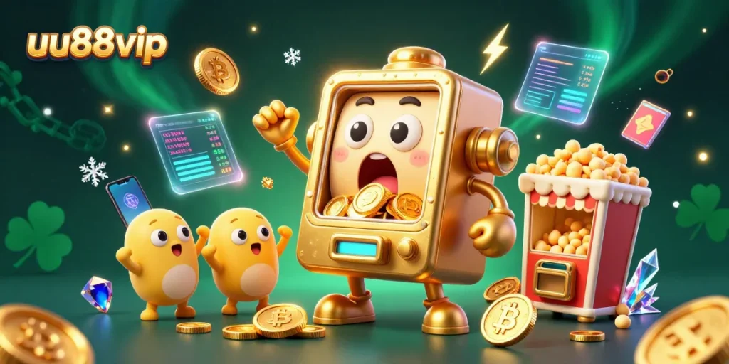 Spin jackpots and celebrate wins with uu88vip's energetic slot machine adventure.